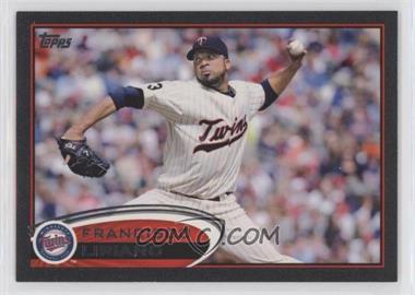 2012 Topps - [Base] - Black #517 - Francisco Liriano /61