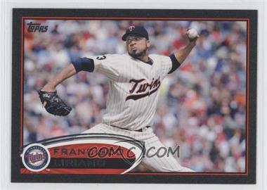 2012 Topps - [Base] - Black #517 - Francisco Liriano /61