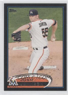 2012 Topps - [Base] - Black #543 - Josh Johnson /61