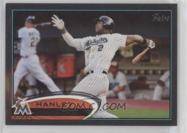 2012 Topps - [Base] - Black #60 - Hanley Ramirez /61 [EX to NM]