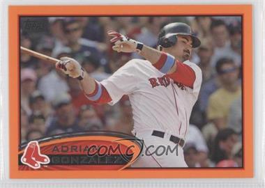 2012 Topps - [Base] - Factory Set Orange #50 - Adrian Gonzalez /190