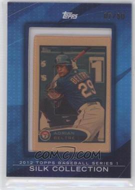 2012 Topps - [Base] - Framed Silk Collection #_ADBE - Adrian Beltre /50