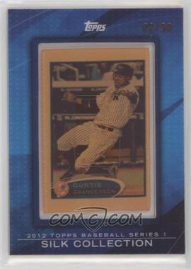 2012 Topps - [Base] - Framed Silk Collection #_CUGR - Curtis Granderson /50