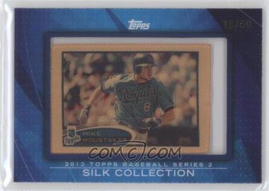 2012 Topps - [Base] - Framed Silk Collection #_MIMO.3 - Mike Moustakas /50