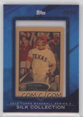 2012 Topps - [Base] - Framed Silk Collection #_NECR - Nelson Cruz /50