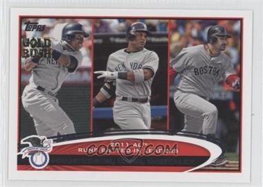 2012 Topps - [Base] - Gold Rush Stamp #33 - League Leaders - Curtis Granderson, Robinson Cano, Adrian Gonzalez