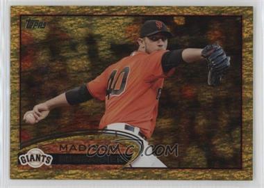 2012 Topps - [Base] - Gold Sparkle #103 - Madison Bumgarner