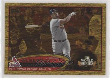 2012 Topps - [Base] - Gold Sparkle #108 - World Series - Albert Pujols