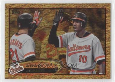 2012 Topps - [Base] - Gold Sparkle #125 - Adam Jones