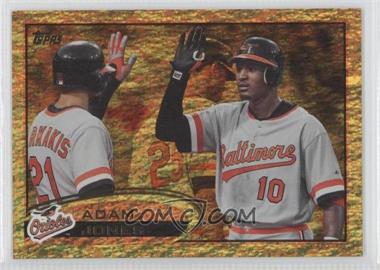 2012 Topps - [Base] - Gold Sparkle #125 - Adam Jones