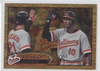 2012 Topps - [Base] - Gold Sparkle #125 - Adam Jones