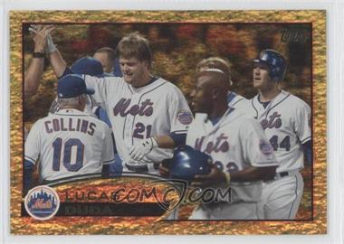 2012 Topps - [Base] - Gold Sparkle #128 - Lucas Duda