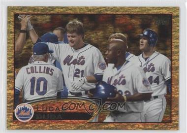 2012 Topps - [Base] - Gold Sparkle #128 - Lucas Duda