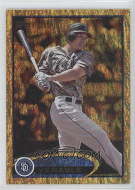 2012 Topps - [Base] - Gold Sparkle #132 - Will Venable