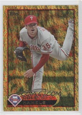 2012 Topps - [Base] - Gold Sparkle #190 - Cole Hamels