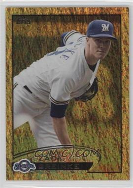 2012 Topps - [Base] - Gold Sparkle #210 - Zack Greinke