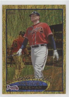 2012 Topps - [Base] - Gold Sparkle #215 - Freddie Freeman