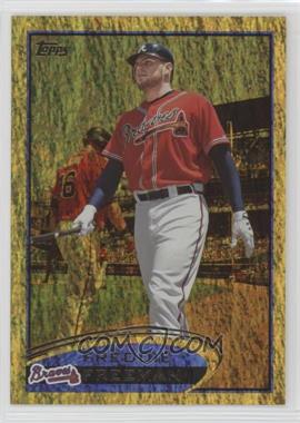 2012 Topps - [Base] - Gold Sparkle #215 - Freddie Freeman