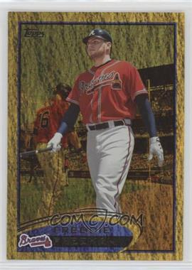 2012 Topps - [Base] - Gold Sparkle #215 - Freddie Freeman