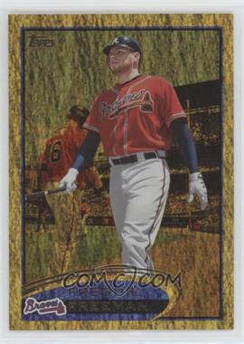 2012 Topps - [Base] - Gold Sparkle #215 - Freddie Freeman