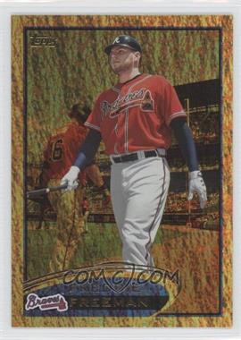 2012 Topps - [Base] - Gold Sparkle #215 - Freddie Freeman