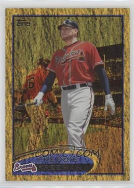 2012 Topps - [Base] - Gold Sparkle #215 - Freddie Freeman