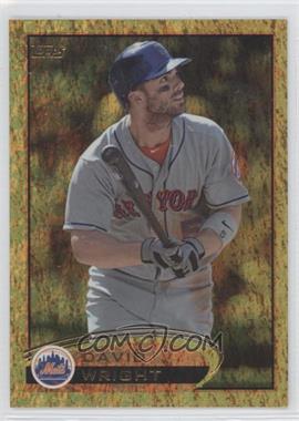 2012 Topps - [Base] - Gold Sparkle #240 - David Wright