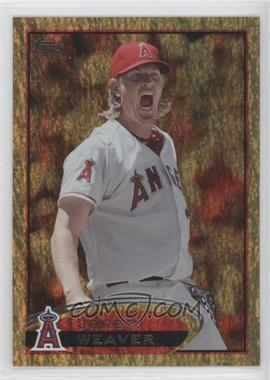 2012 Topps - [Base] - Gold Sparkle #250 - Jered Weaver