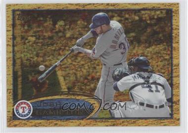 2012 Topps - [Base] - Gold Sparkle #300 - Josh Hamilton