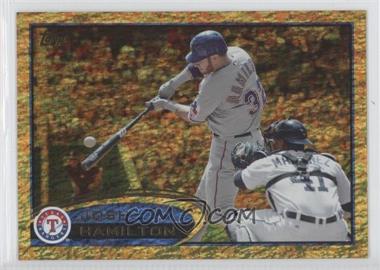 2012 Topps - [Base] - Gold Sparkle #300 - Josh Hamilton