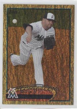 2012 Topps - [Base] - Gold Sparkle #322 - Ricky Nolasco