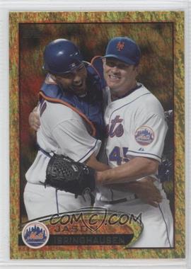 2012 Topps - [Base] - Gold Sparkle #323 - Jason Isringhausen