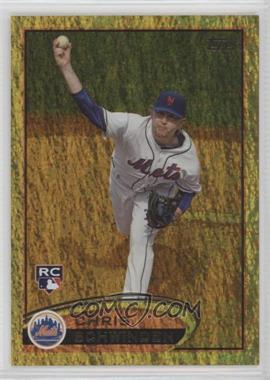 2012 Topps - [Base] - Gold Sparkle #325 - Chris Schwinden