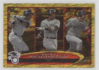 2012 Topps - [Base] - Gold Sparkle #33 - League Leaders - Curtis Granderson, Robinson Cano, Adrian Gonzalez [Noted]