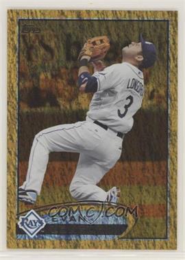 2012 Topps - [Base] - Gold Sparkle #350 - Evan Longoria