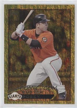 2012 Topps - [Base] - Gold Sparkle #398 - Buster Posey