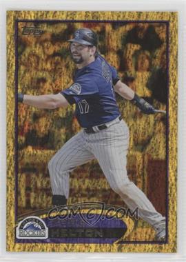 2012 Topps - [Base] - Gold Sparkle #416 - Todd Helton