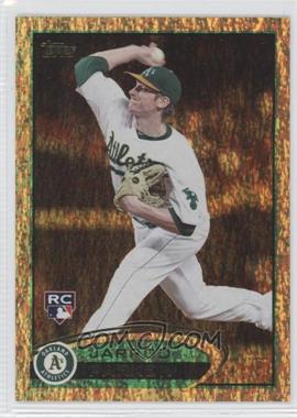 2012 Topps - [Base] - Gold Sparkle #418 - Jarrod Parker