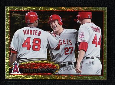 2012 Topps - [Base] - Gold Sparkle #446 - Mike Trout