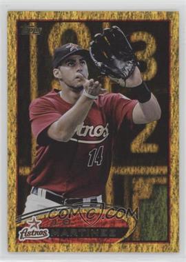 2012 Topps - [Base] - Gold Sparkle #457 - J.D. Martinez