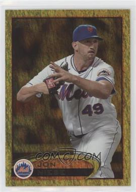 2012 Topps - [Base] - Gold Sparkle #49 - Jonathon Niese