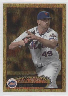 2012 Topps - [Base] - Gold Sparkle #49 - Jonathon Niese