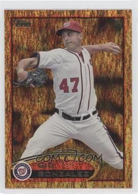 2012 Topps - [Base] - Gold Sparkle #519 - Gio Gonzalez