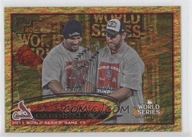 2012 Topps - [Base] - Gold Sparkle #53 - World Series - St. Louis Cardinals Team