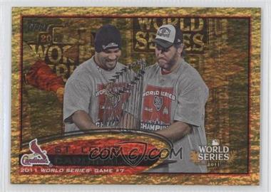 2012 Topps - [Base] - Gold Sparkle #53 - World Series - St. Louis Cardinals Team