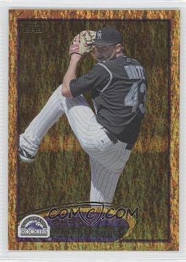 2012 Topps - [Base] - Gold Sparkle #563 - Alex White