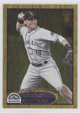 2012 Topps - [Base] - Gold Sparkle #593 - Marco Scutaro