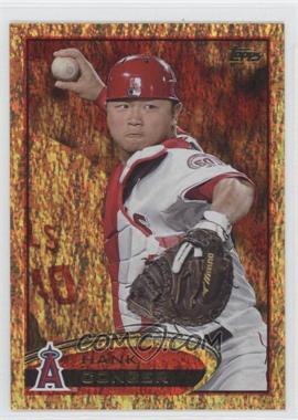 2012 Topps - [Base] - Gold Sparkle #597 - Hank Conger