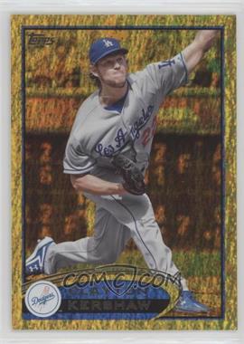 2012 Topps - [Base] - Gold Sparkle #600 - Clayton Kershaw