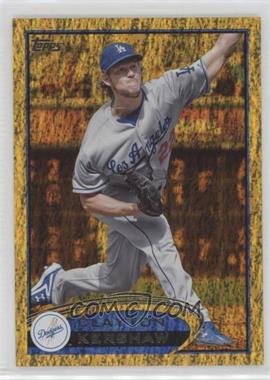 2012 Topps - [Base] - Gold Sparkle #600 - Clayton Kershaw